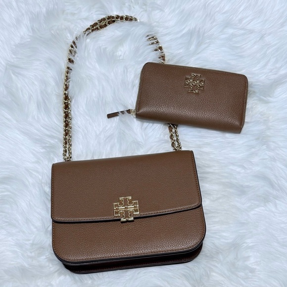 NWOT - Tory Burch Britten Medium Adjustable Shoulder Bag Crossbody - Picture 2 of 15